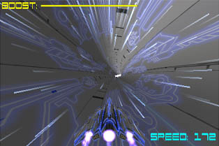 Fast-Paced Space Racer